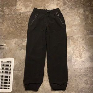 Black athleta girl joggers